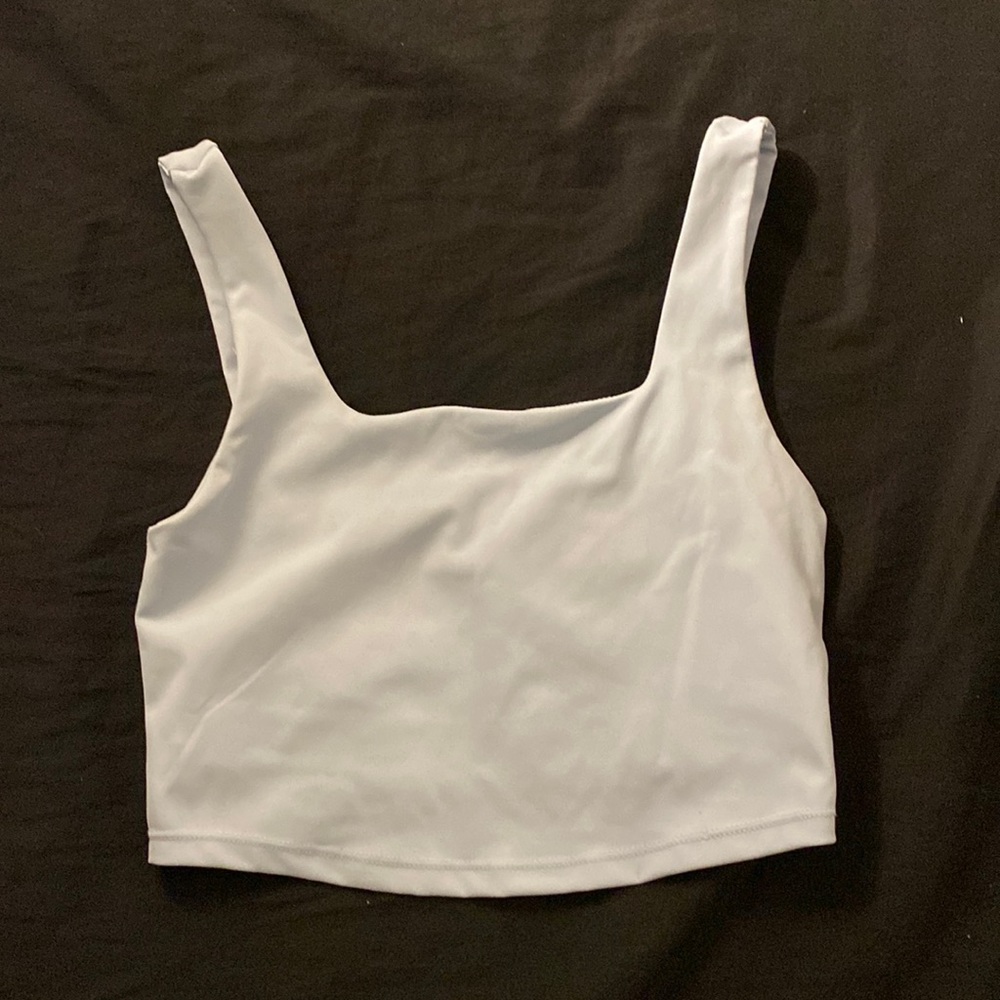 cotton on body crop top with inner lining